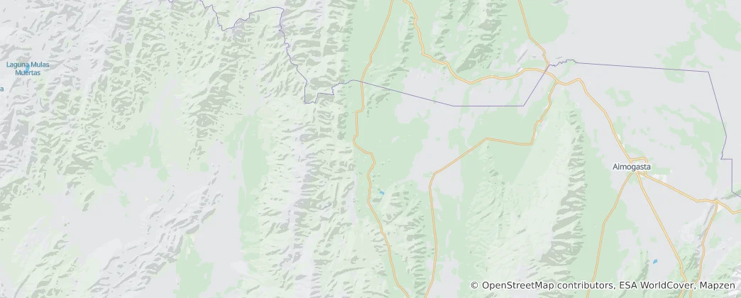 Mapa Famatina Department
