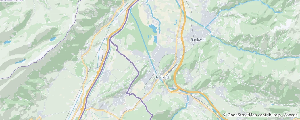 Térkép: Feldkirch