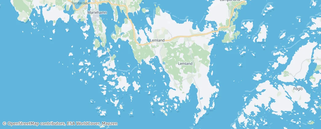 Lemland – Mapa