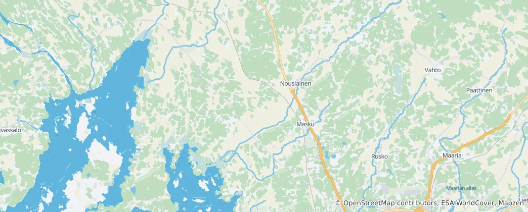 Mapa Masku