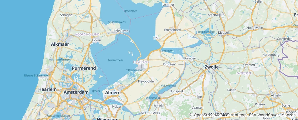 Carte de Flevoland