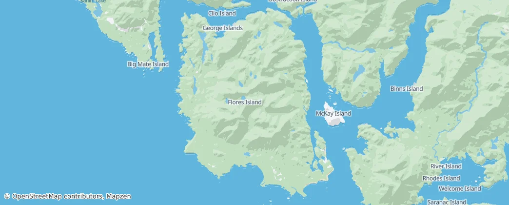 Flores Island — Map