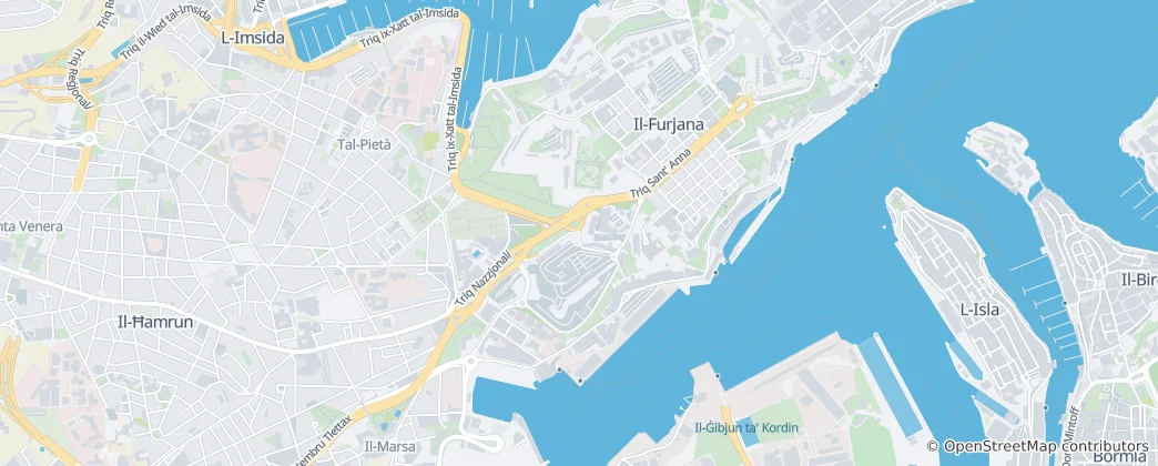 Mappa di Floriana