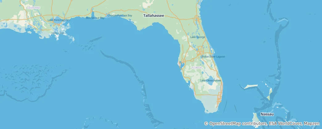 Mapa Florida
