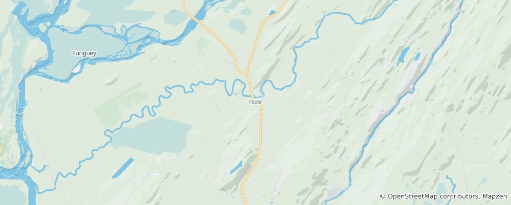 플루디르 지도