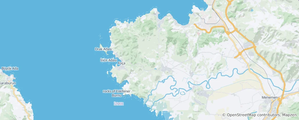 Mapa De Foça