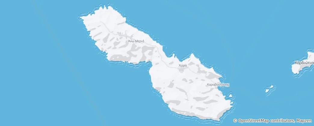 Mappa di Policandro