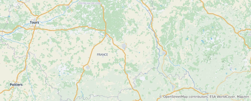 Map of Cher
