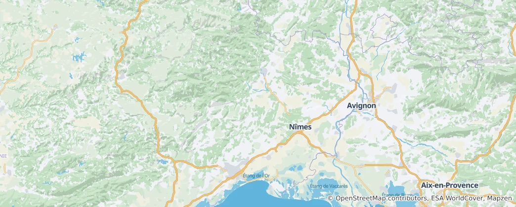 Mapa Gard