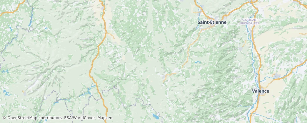 Map of Haute-Loire