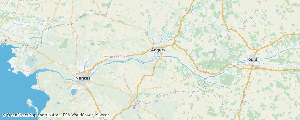 Maine-et-Loire — mapa