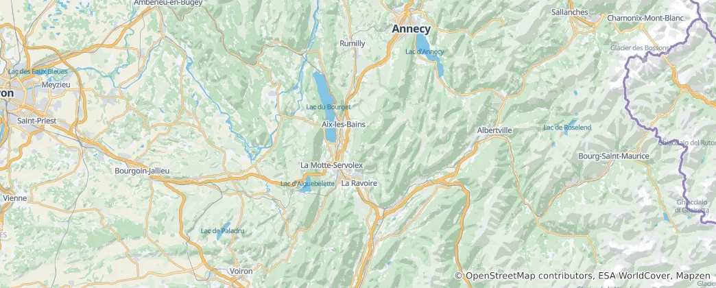 Chambéry Haritası