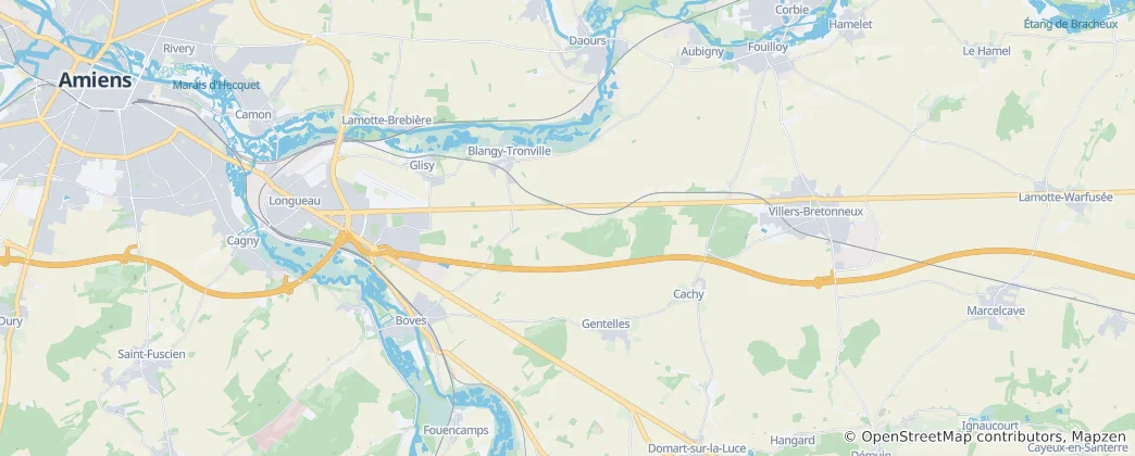 Amiens-4 지도