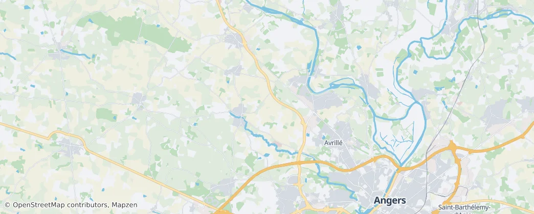 Angers-4 — Carte