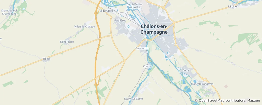 Mapa Châlons-en-Champagne-1
