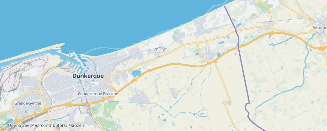 Dunkerque-2 — Kaart