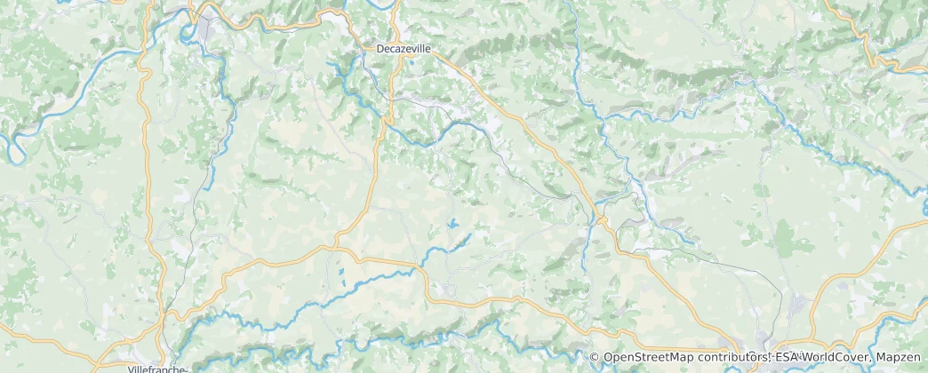 Mappa di Enne et Alzou