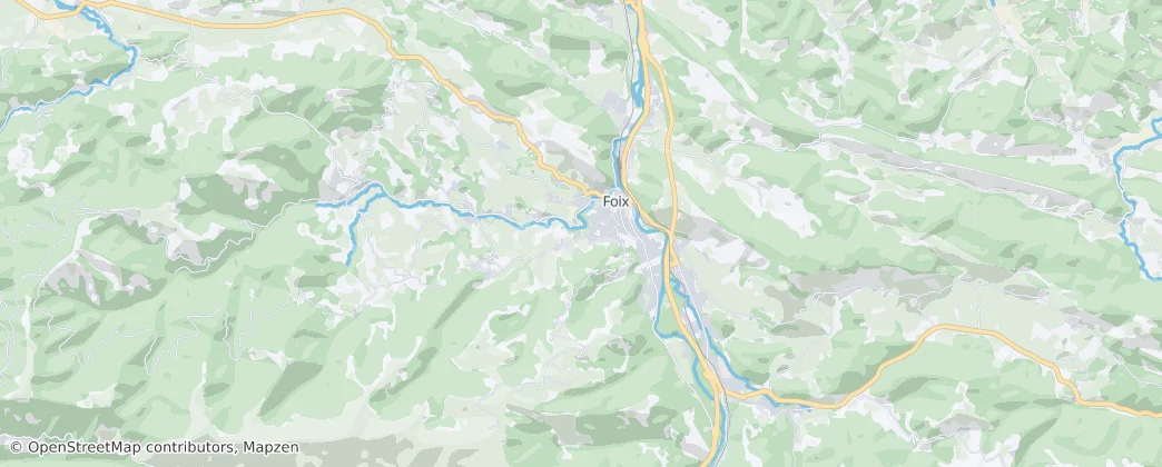 Foix — Map
