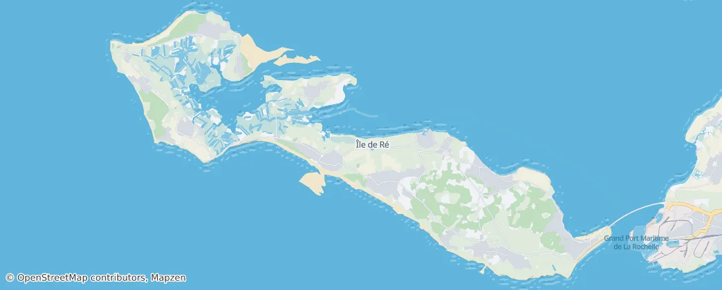 Kanton Île de Ré — Mapa