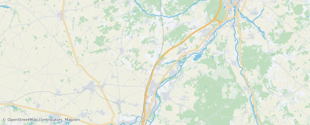 Jaunay-Clan – Mapa