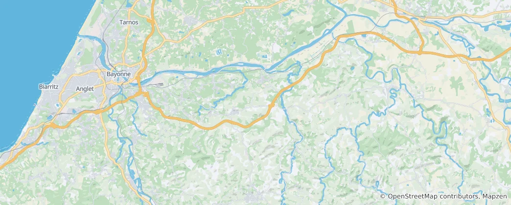 Carte de Nive-Adour