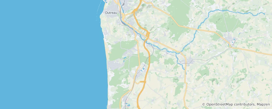 Map of Outreau