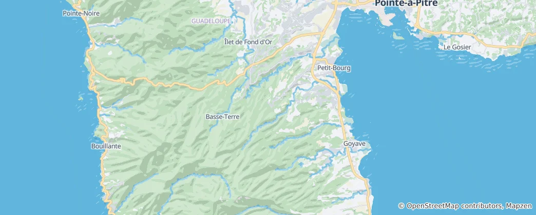Map of Petit-Bourg