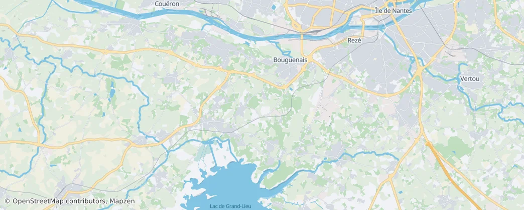 Rezé-1 — Mapa