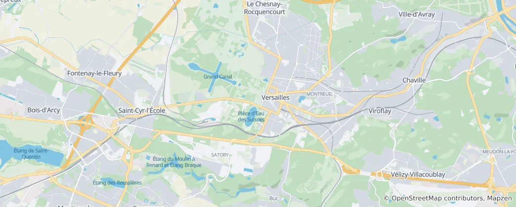 Mapa Versailles-1