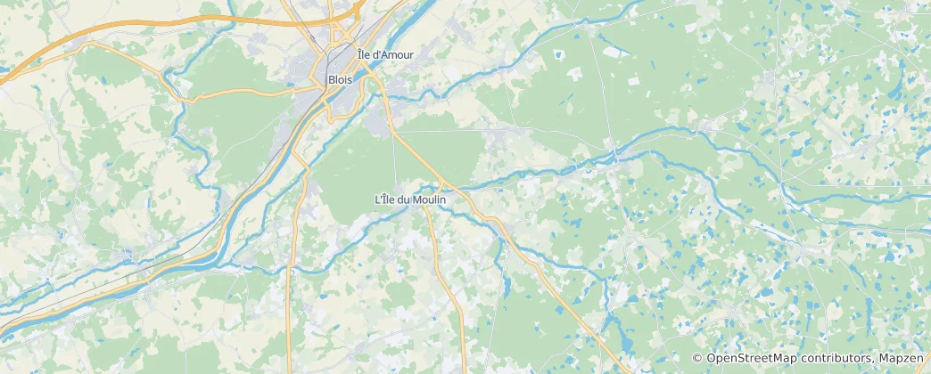 Mapa Vineuil