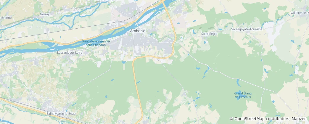 Mappa di Amboise