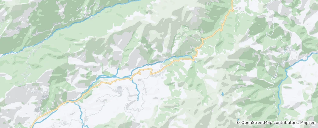 Mapa Bocognano