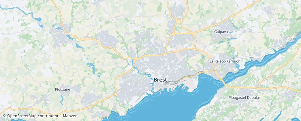 Brest — Carte