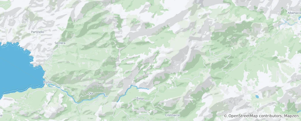 Karte von Évisa