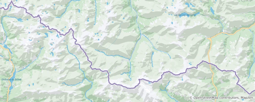 Gavarnie-Gèdre 지도