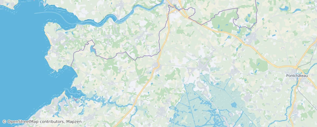 Herbignac — mapa