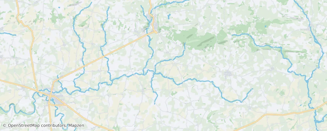 Mortain-Bocage — mapa