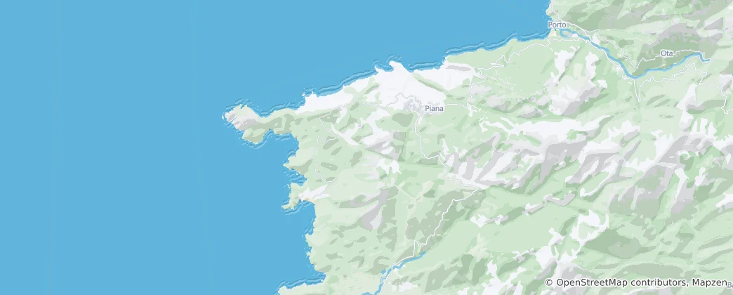 Karte von Piana