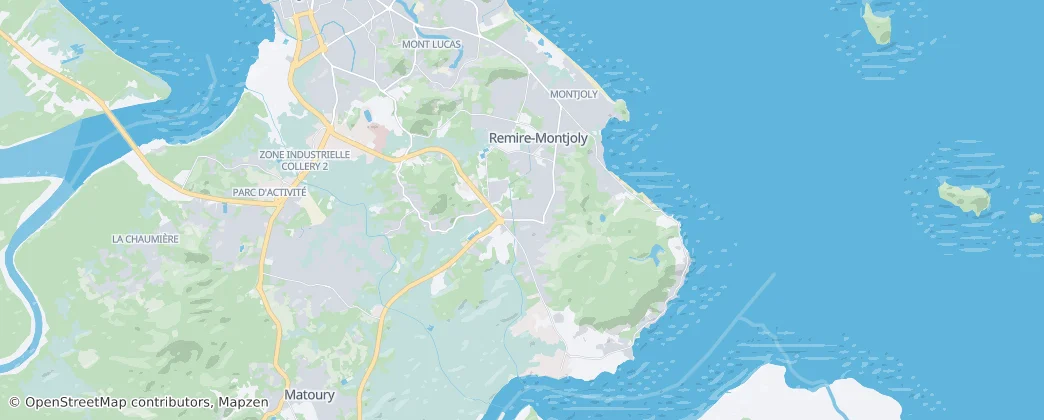 Remire-Montjoly — Map
