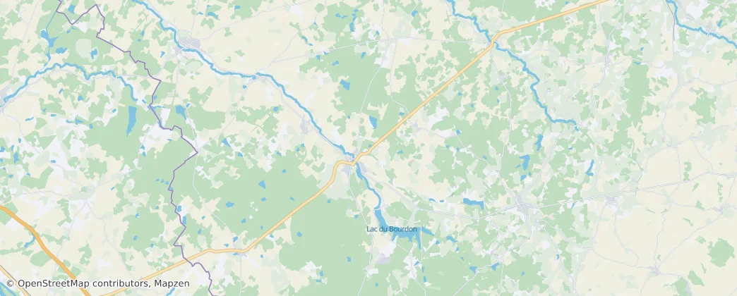 Saint-Fargeau — Karte