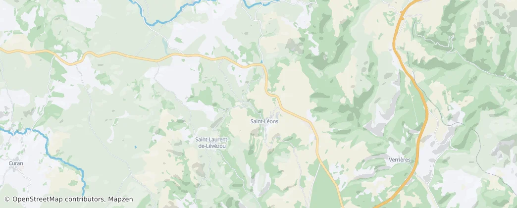 Saint-Léons — 지도