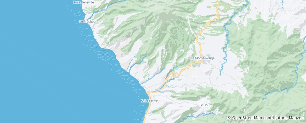 Map of Saint-Pierre