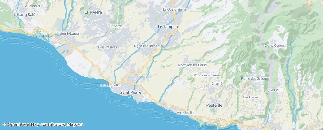 Saint-Pierre — Map