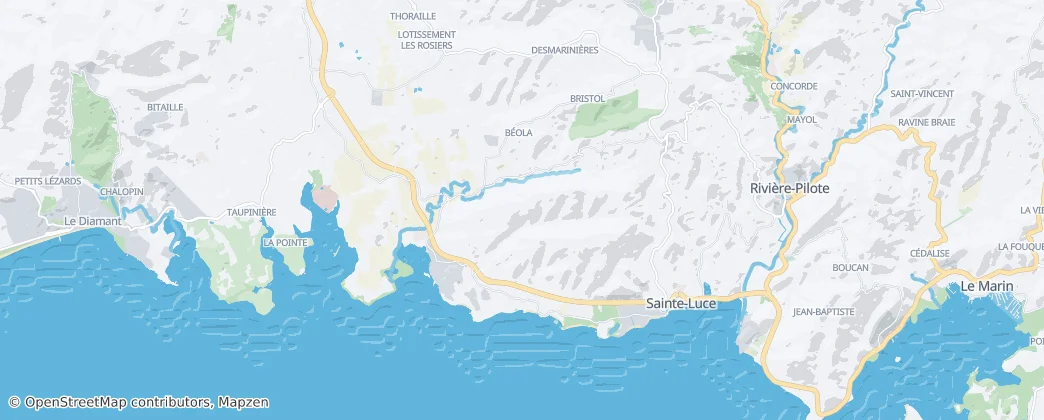Sainte-Luce — 地图