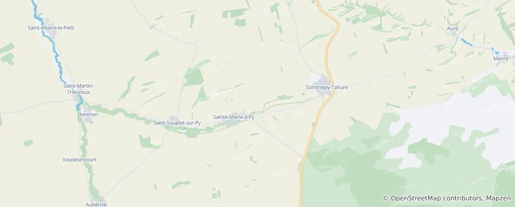 Karte von Sainte-Marie-à-Py