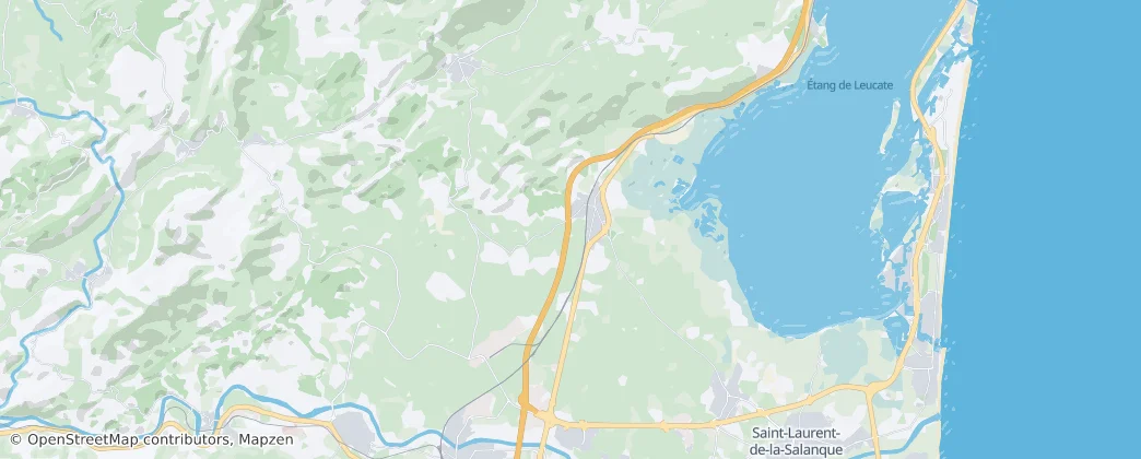 Salses-le-Château — Map