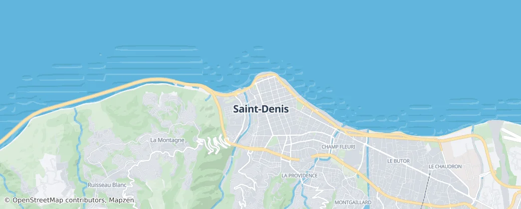 Saint-Denis — Karte
