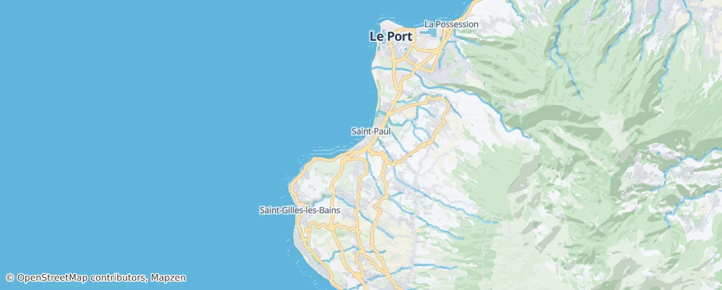 Saint-Paul — Map