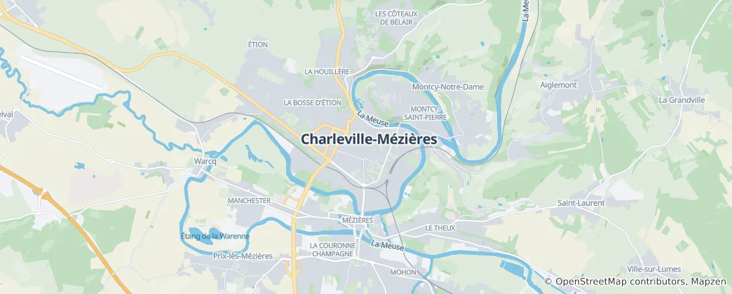 Mapa de Charleville