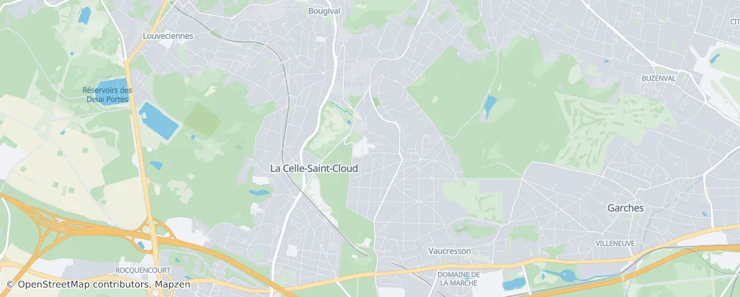 La Celle-Saint-Cloud — Harita